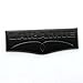 1pc OEM Laramie Tailgate Emblem Badge 3D Laramie Nameplate Replacement for 1500 2500 3500 Matte Black