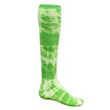 Red Lion Adult Revolution Tie Dyed All Sport Socks-Neon Green-Medium