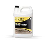 #1 Deck Wood Brightener - 1 Gallon - Makes 5 Gallons of Wood Deck Brightening Solution