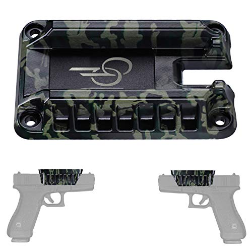 DB Quick withdraw Gun Magnet Mount 1 Pack, 15.4 lbs Rating,Quick Loaded Magnetic Gun Holster|Concealed Gun Holder for Flat top Handguns, Using in Vehicle, Trucks, Car, Wall, Desk