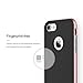 iPhone 7 Case, Rock [Royce] - Black & Rose Gold [Ultra Thin][Heavy Duty][Metal Texture Side Buttons][Dual Layered][Slim Fit][Hard PC + Soft TPU] for Apple iPhone 7 (2016)