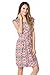Bearsland Women's Maternity Floral Short Sleeves Nursing Breastfeeding Dresses