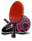 Caleson Table Tennis Racket Including Racket Bag,Open Grip