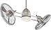 Minka-Aire F602-BN/CH Gyro 42 Inch Twin Turbo Ceiling Fan in Brushed Nickel Chrome Finish