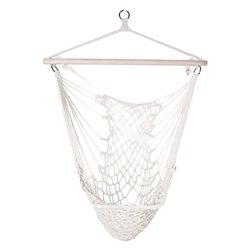 Hanging Rope Chair Large Cotton Rope Hanging Chair Swing With