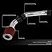 DNA MOTORING ITK-0056-RD Cold Air Intake System Red [for 03-06 Infiniti G35]