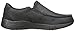 Skechers USA Men's Burst Valid Slip-On Loafer, Black, 11 M US