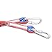 Syiswei Static Rock Climbing Rope 12MM, Upgraded Carabiners Outdoor Safety Fire Escape Rope Climbing Rope Rappelling Rope
