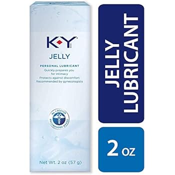 K-Y Jelly Personal Lubricant 8 oz (4 Bottles x 2 oz), Premium Water Based Lube For Women, Men & Couples, Pack of 4