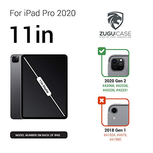 ZUGU CASE (New Model) The Alpha Case for 2020 iPad Pro 11 inch (2nd Gen