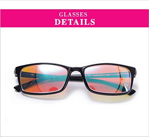 Color Blind Glasses TP-04 for Red Green Color Blindness Full Black Frame Glasses for Formal Occasions