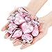 Boao 24 Pieces Heart Shaped Ornaments Valentine's Day Heart Ornament for Valentine's Day Decoration, 2 Styles(Pink)