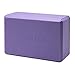 Gaiam Yoga Block - Supportive Latex-Free Eva Foam - Soft Non-Slip Surface With Beveled Edges For Yoga, Pilates, Meditation - Yoga Accessories For Stability, Balance, Deepen Stretches (Purple)