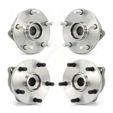 Front Rear Wheel Bearing & Hub Assembly Kit For