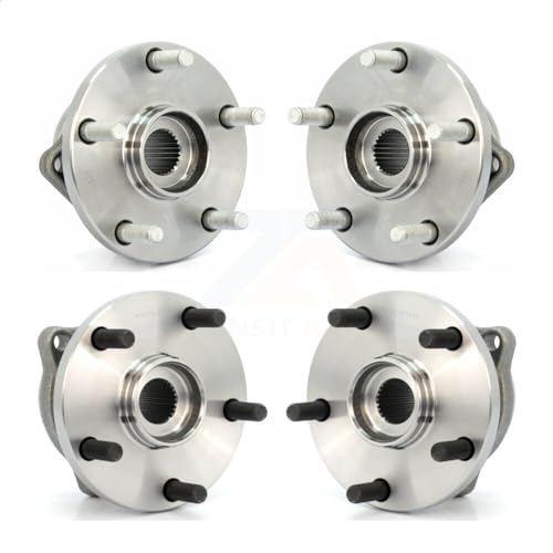 Front Rear Wheel Bearing & Hub Assembly Kit For