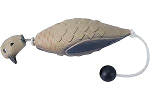 HuntEmUp Ultimate Dove Dog Training Dummy - Retrieving EZ Dove Duck Bumper- Retriever Fowl Dead Dove