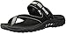 Skechers Women's-Reggae Rasta Thong Sandal, black, 8 M US