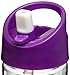 ZoLi SQUEAK Straw Water Bottle - Purple - 12 oz