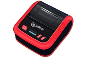 3nStar 80mm (3") Portable Direct Thermal Receipt and Label Printer Bluetooth/USB, ESC/POS, ZPL - PPT305BT