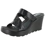 Skechers Women's Playground Tic Tack Toe Wedge Slide Sandal