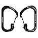Nite Ize Locking Carabiner Clip, Black, 2 in.