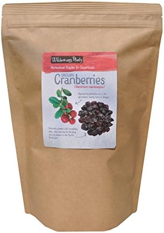 Wilderness Poets Oregon Cranberries (Sweetened with Apples) - Bulk Dried Cranberries, 25 lb (400 oz)