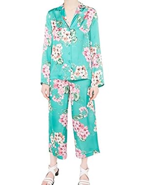 Mango Women's Floral Flowy Shirt