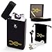ETERNITY Lighters Flameless Electronic Rechargeable Windproof Premium Survival or Candle Lighter with Dual Arc, USB Cord, Brush, and Bag in Gift Box