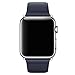 For Apple Watch 42MM, Sunfei Single Tour Genuine Leather Band Bracelet Watchband (Dark Blue)