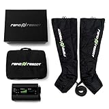 Rapid Reboot Recovery System: Compression Boots, Pump, and Case. Sequential air compression massage therapy for improved circulation and faster workout recovery for runners, & other athletes (Med)