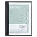 ACCO Clear Front Report Covers, Letter, Black, 10 Pack (26101)