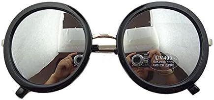Mercury Mirror Sunglasses Large Round Glasses Prince Lovely Round Frame Sunglasses