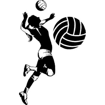 Волейбол картинки черно белые