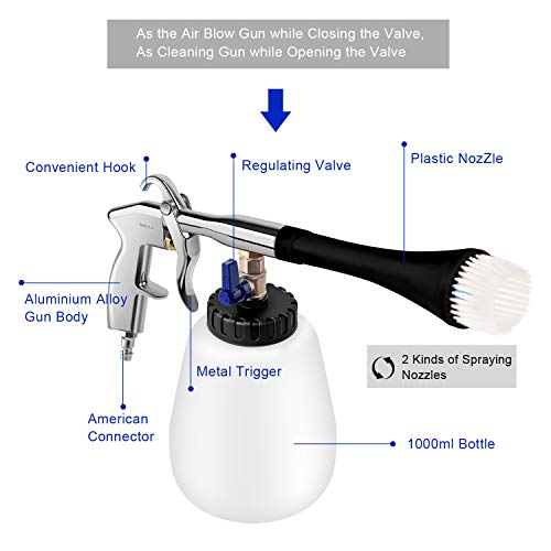 image for everfarel Everbest4U Car Cleaning Gun Car Interior Washing Gun 1L High