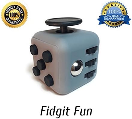 Fidget Fun Sensory Fidget Toy | Fidget Cube Promotes Stress and Anxiety Relief for ADHD, Autism, ADD | Encourages Calm & Focus for Kids and Adults