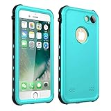 iPhone 7 Waterproof Case( 4.7 Inches), iThrough Underwater Case for iPhone 7, Dust Proof, Snow Proof, Shock Proof , Heavy Duty Protective Carrying Slim Case Cover Protector for iPhone 7 (Blue)