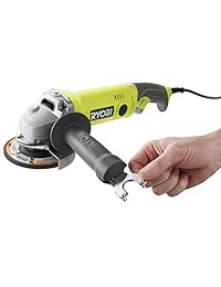 Ryobi ZRAG454 6,5 Amp 4,5 pulgadas Amoladora angular (reacondicionado certificado)