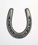 Small metal horseshoe for decoration or good luck