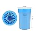 Petcabe Portable Dog Paw Cleaner Pet Cleaning Brush Cup Dog Foot Cleaner (Medium)