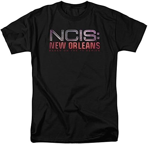 Ncis: New Orleans - Mens Neon Sign T-Shirt, XXXXX-Large, Black