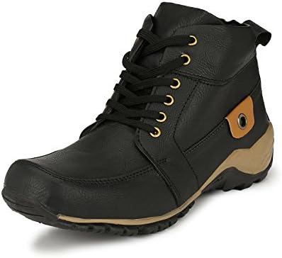 REVOKE from WalkToe Alpha Black Casual Boots