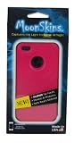Moonskins MSK-SI01-01 Glow in the Dark Case for iPhone 4/4S - 1 Pack - Carrying Case - Retail Packaging - Magenta