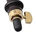 Yibuy Durable Cello Strings Tailrod Endpin Tail Rod End Pin Cello Parts