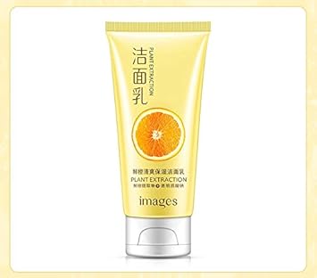 orange facial cleanser