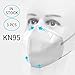 3M KN90 Face Mask high filtration barrier against Virus, Dust, Pollen, Bacteria, Allergies, Paint, Breathable Respirator Mask with Soft Lining and Earloops 3 PCS FFP2 MASK