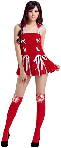 Interming Santa Costume Women Santa Lingerie For Women Fancy Dress Christmas Costume