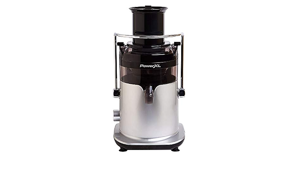 PowerXL - Exprimidor automático para frutas y verduras con antigoteo, hoja  de acero inoxidable, sin BPA, libro de recetas : Amazon.com.mx: Hogar y  Cocina