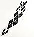 Black Carbon Fiber Mitsubishi ALL Models 2002 - 2015 Overlay Vinyl Decal Logo Sticker For Existing Emblems COMPLETE SET