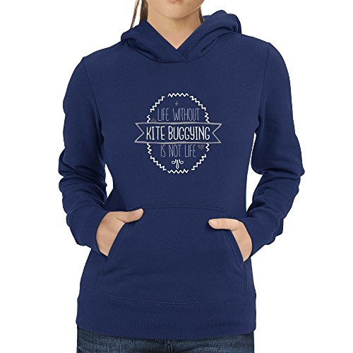Eddany Life without Kite Buggying is not life Women's Hoodie