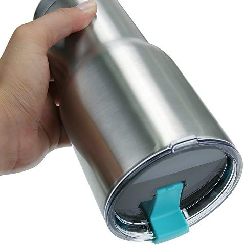 NEW Premium Quality 100% LEAK PROOF Lid For Ozark Trail, YETI, RTIC and other 30 OZ Tumblers by GetiGrip (Blue)